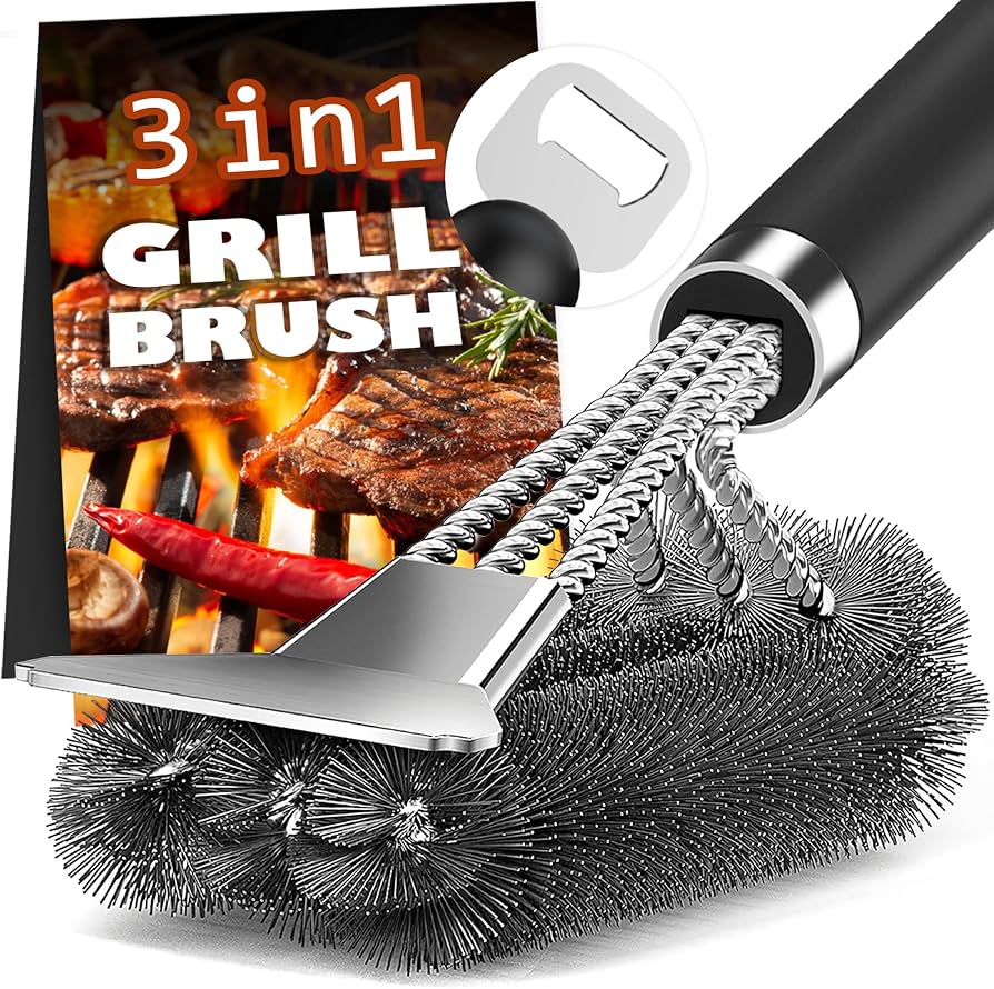 Grill Brush and Scraper