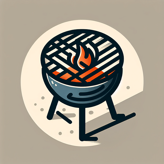 grill preheating to medium heat