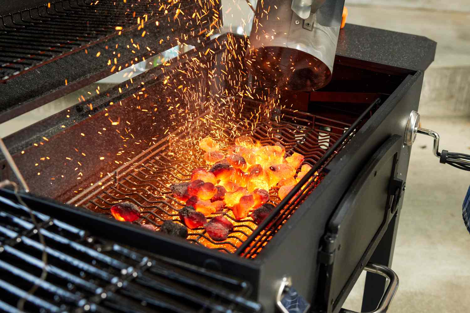 charcoal grill vents