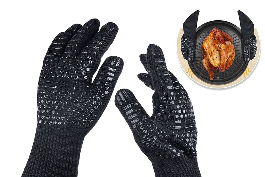 aramid fiber grilling gloves