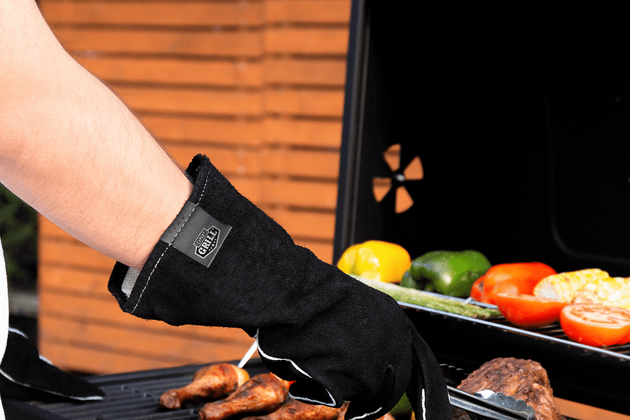 fabric grilling gloves