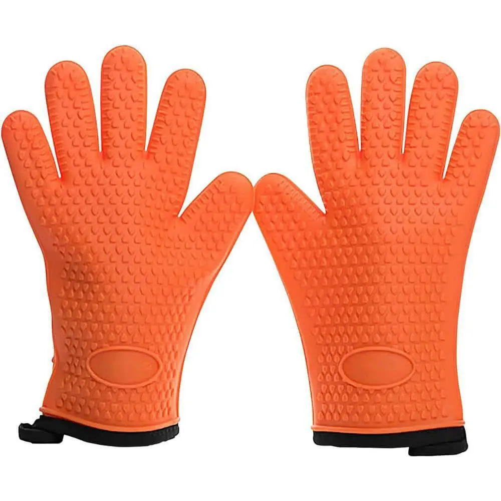 silicone BBQ gloves