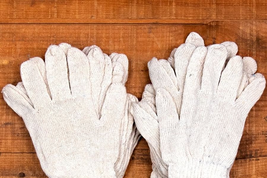 synthetic grilling gloves