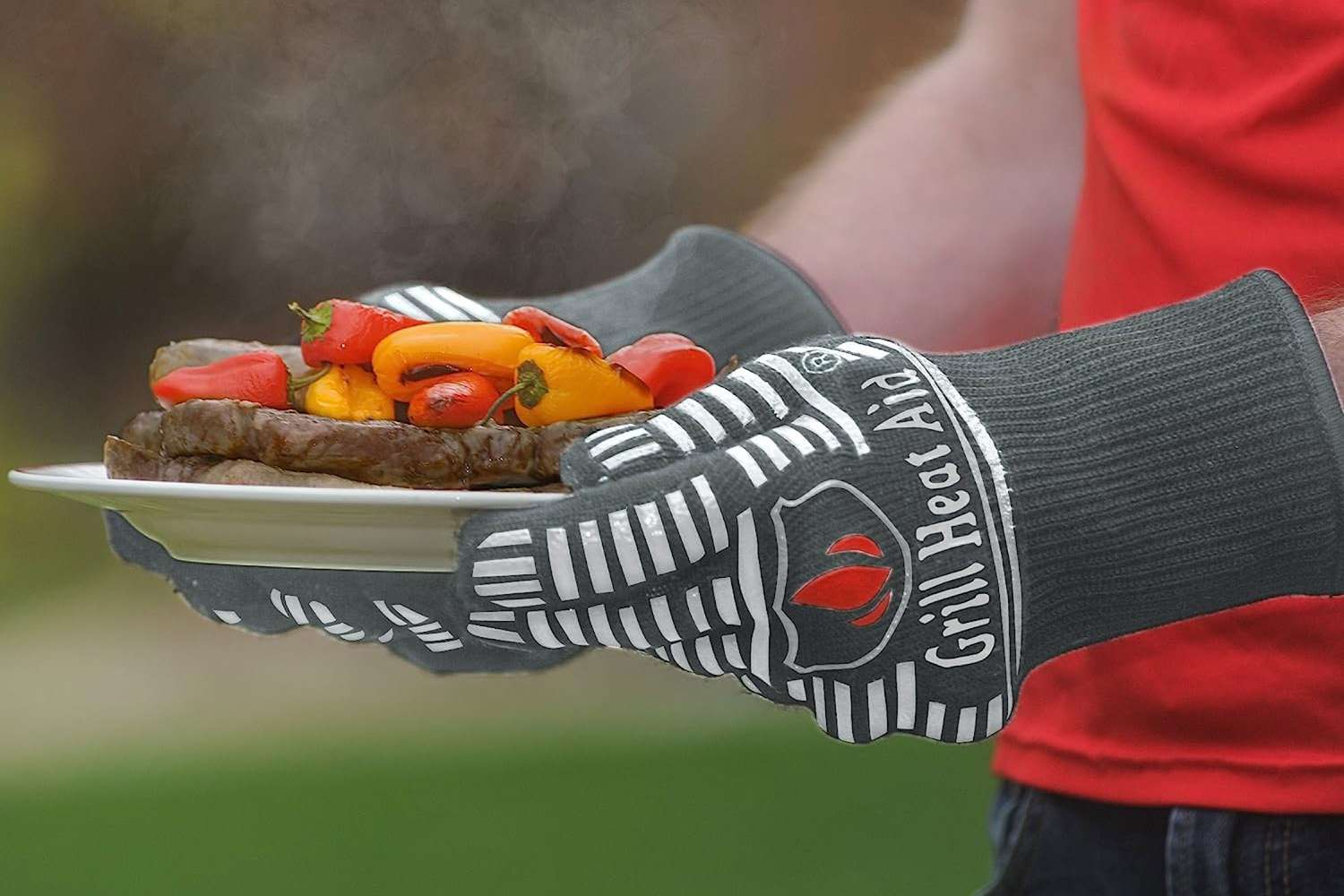 Heat Resistant Grilling Gloves