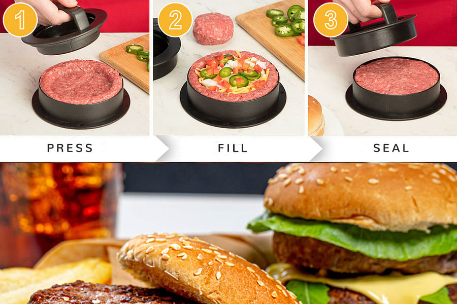 Stuffed Burger Press