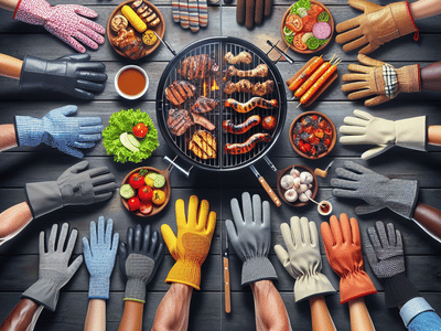 Grilling Gloves Showdown: Finding the Best Pair to Protect Your Hands During a BBQ Session