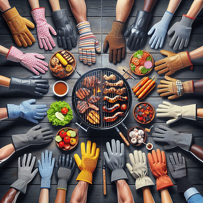 Grilling Gloves Showdown: Finding the Best Pair to Protect Your Hands During a BBQ Session