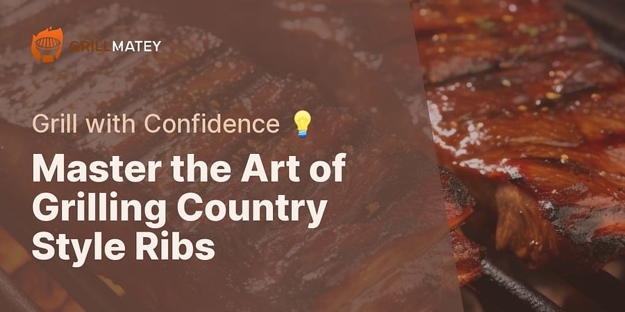 Master the Art of Grilling Country Style Ribs - Grill with Confidence 💡