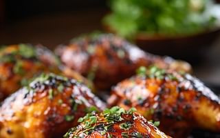Can you provide a tasty recipe for grilling chicken drumsticks?