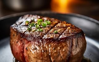 How can I grill filet mignon in a broiler?