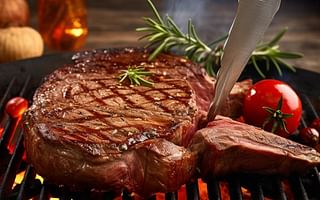 What are the best methods to grill steaks using a propane grill?