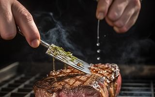 What are the steps to grill a butterflied filet mignon?