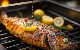 What is the ideal cooking temperature for mahi-mahi on a grill?