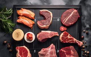 What is the recommended time to leave meat on the grill before flipping it?