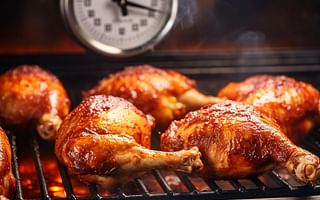 What is the Required Baking Time for BBQ Chicken Legs?